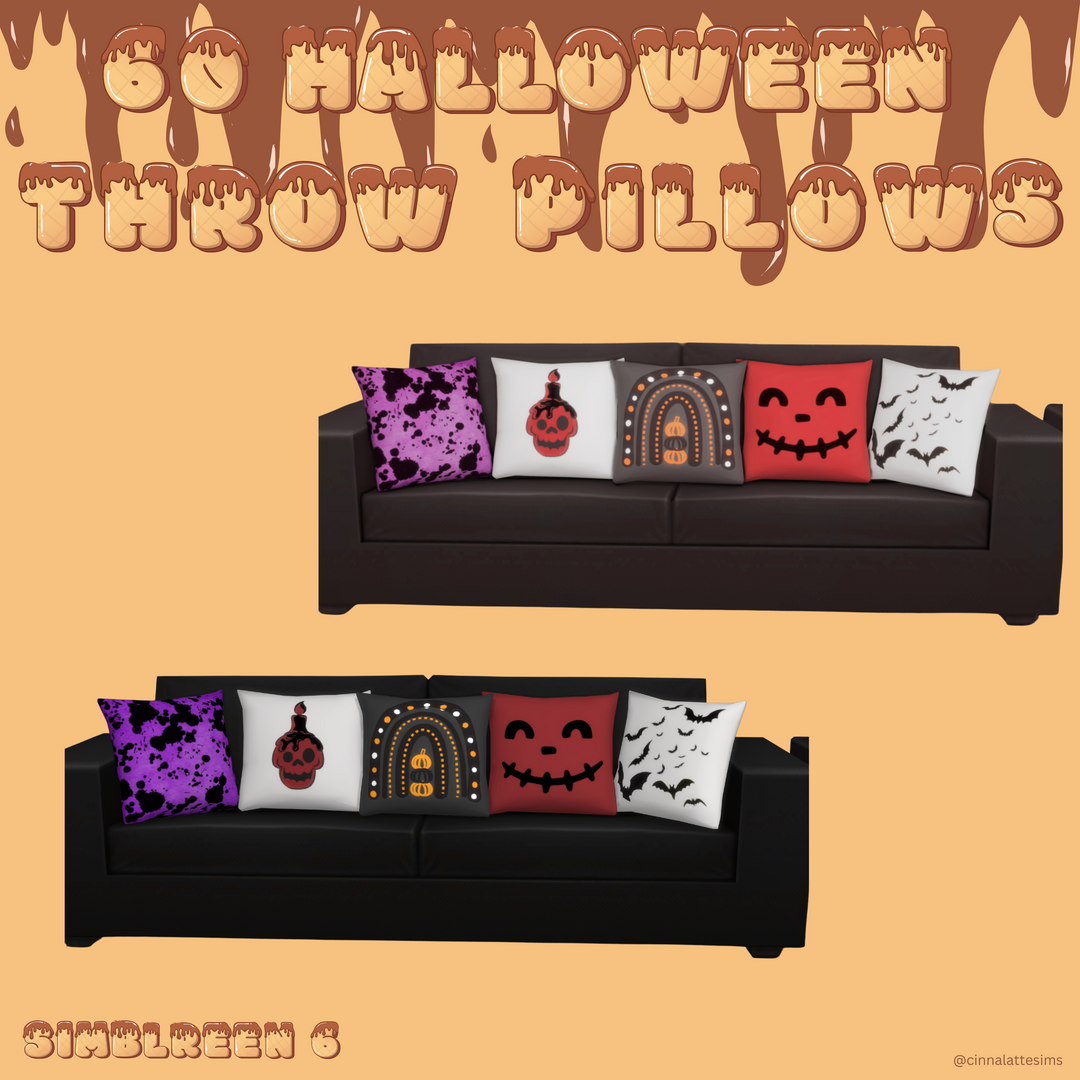 60 Halloween Throw Pillows preview