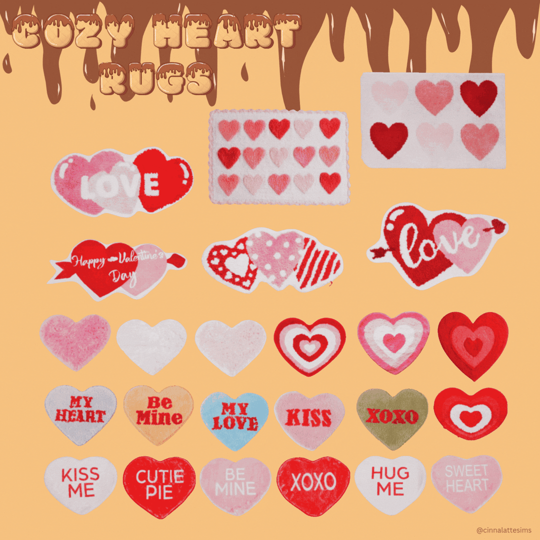 Cozy Heart Rugs preview