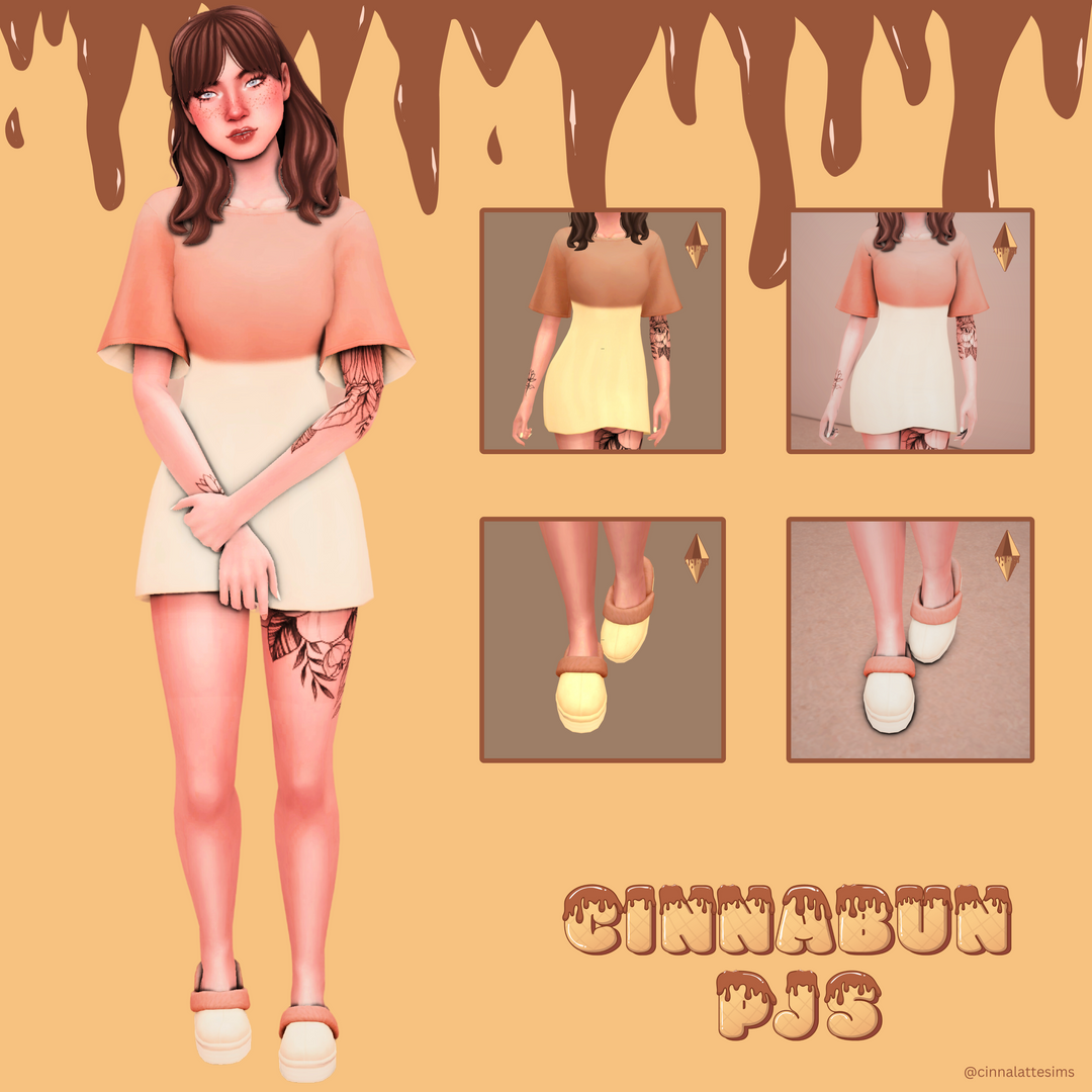 Cinnabun PJs preview