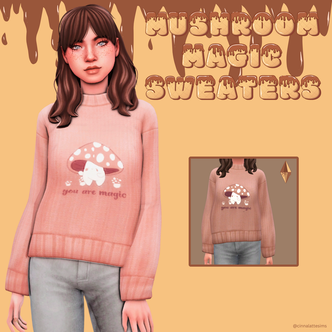 Mushroom Magic Sweaters preview