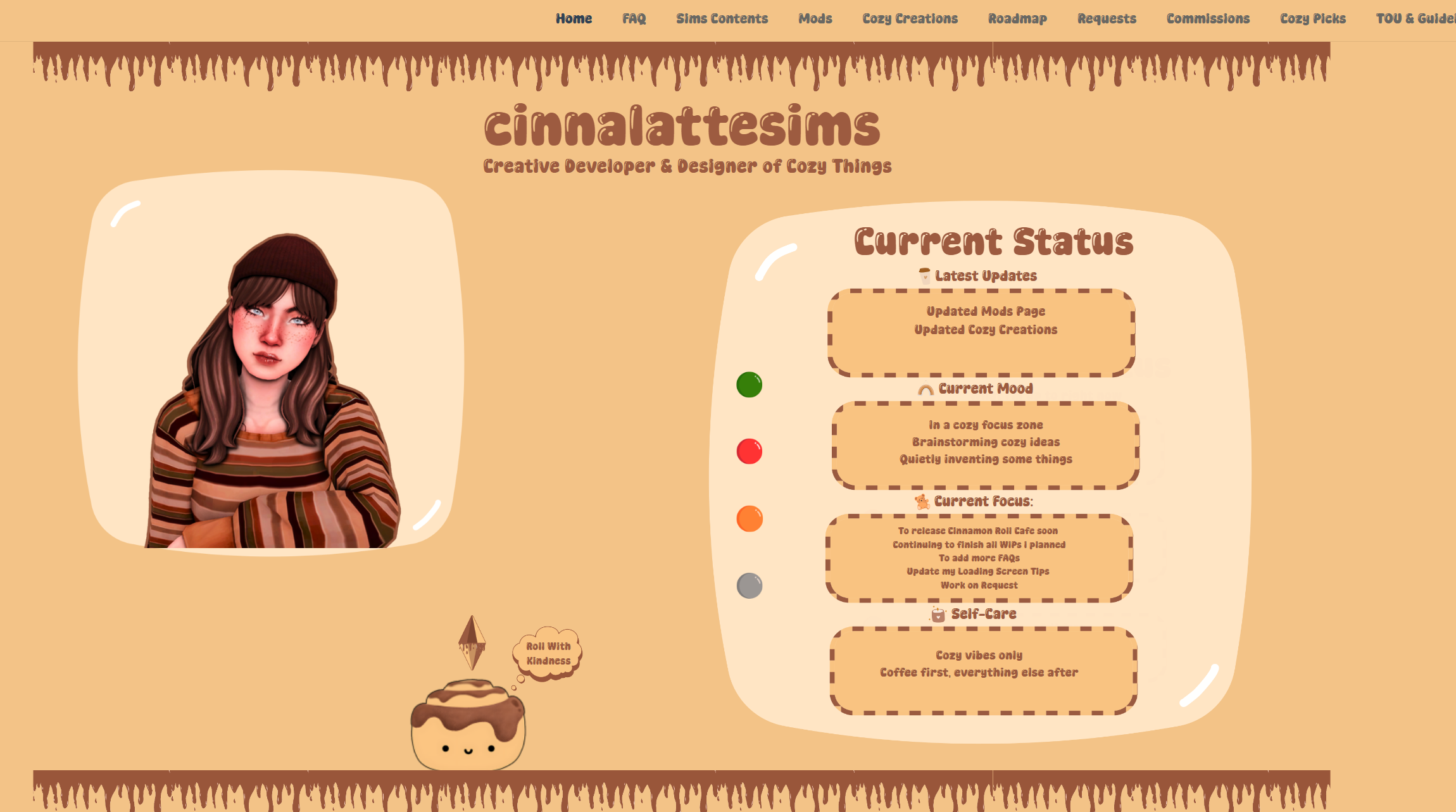CinnalatteSims Old Website